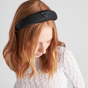 Prada re-nylon headband.